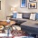 a living room with a couch and a coffee table